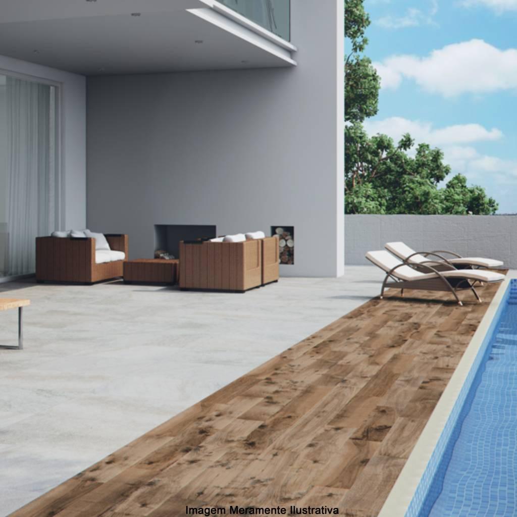 Encontraproduto.com.br - Porcelanato Externo Carvalho Hd Hard 19x117 Retificado Caixa 1,33m2 Portinari