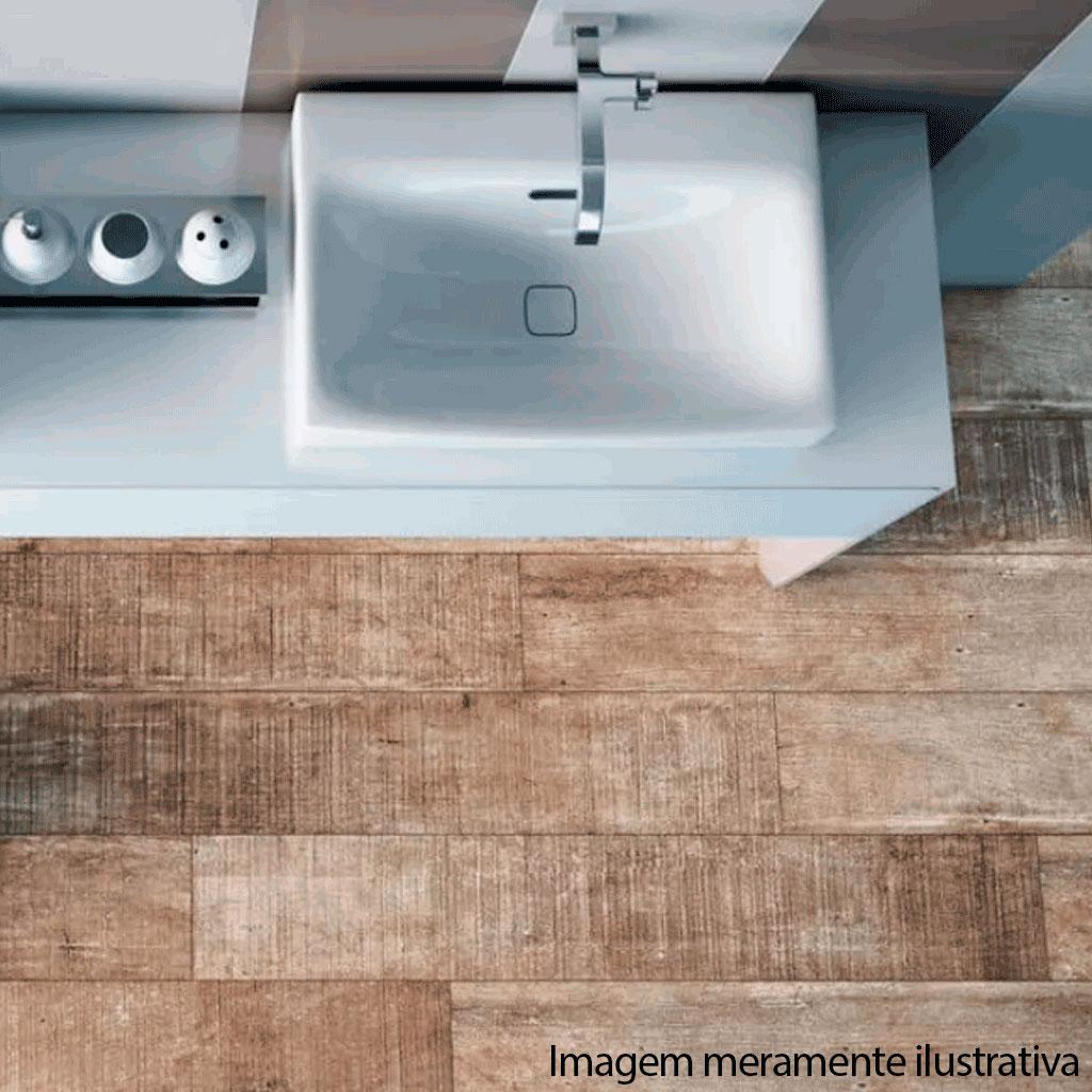 Encontraproduto.com.br - Porcelanato Esmaltado Carvalho HD 19X117cm Act Retificado