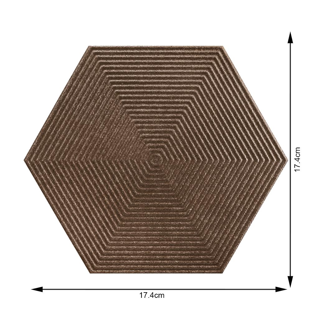 Porcelanato Portinari Love Hexagonal Steel matte bold C: 17,4cm x L: 17,4cm Gold