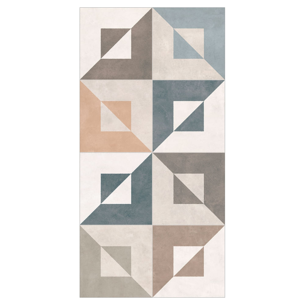 Revestimento Blues Cubic MIX 29,1X58,4cm Lux Retificado