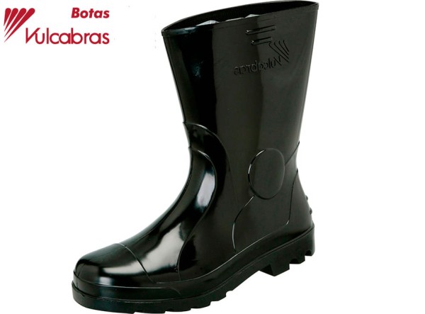 Encontraproduto.com.br - BOTA VULCABRAS C/C PRETA PVC (10)