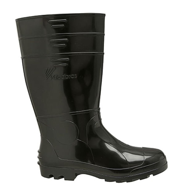 Encontraproduto.com.br - BOTA CANO LONGO PVC TAM. 40 PRETO REF. BPCL21 - VULCABRAS