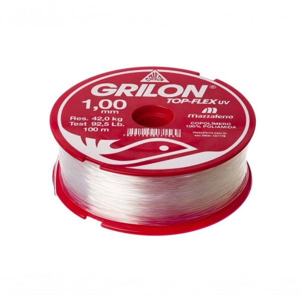 Encontraproduto.com.br - Linha Pesca Grilon Uv Br 1,00Mmx100M