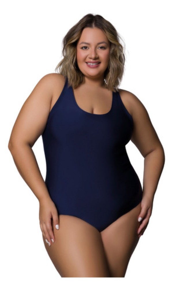 Encontraproduto.com.br - Maiô Regata Selene Básico Plus Size Feminino