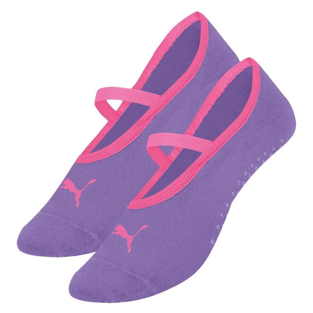 Meia Puma Sapatilha Pilates Antiderrapante Feminina