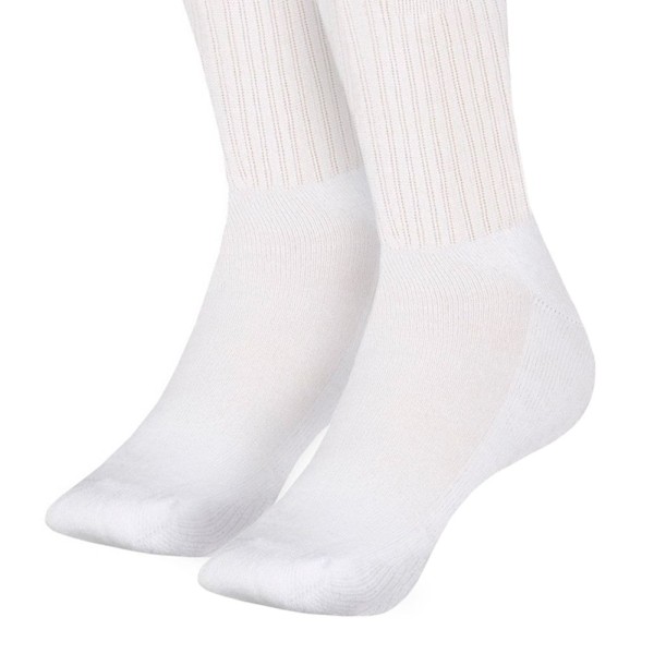 Encontraproduto.com.br - Meia Masculina Puma Esportiva Cano Longo Branco/Preto