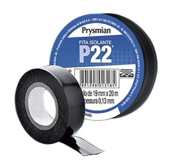 Encontraproduto.com.br - Fita Isolante 20mts P22 - Prysmian