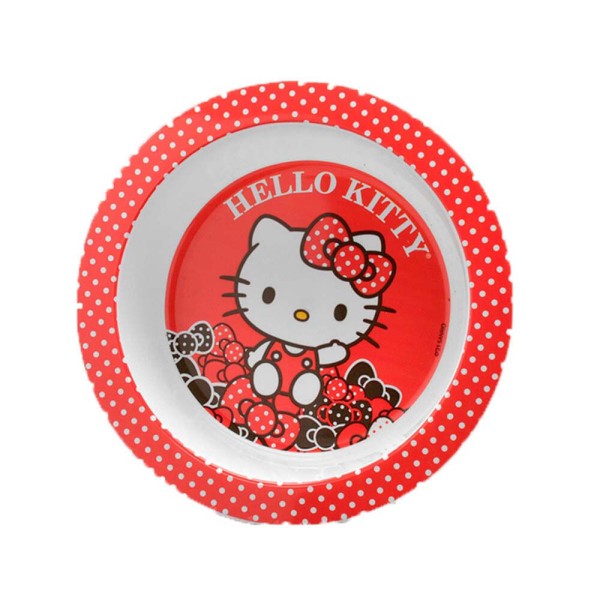 Encontraproduto.com.br - Prato Babygo Hello Kitty 1 Unidade