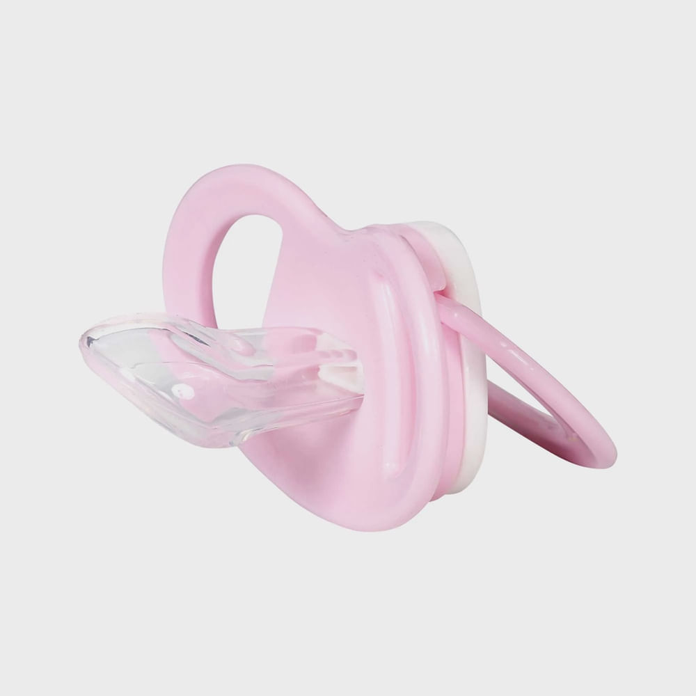 Chupeta T1 Coala Rosa Menina Com Bico De Silicone Ortodontico de 0 a 6 Meses