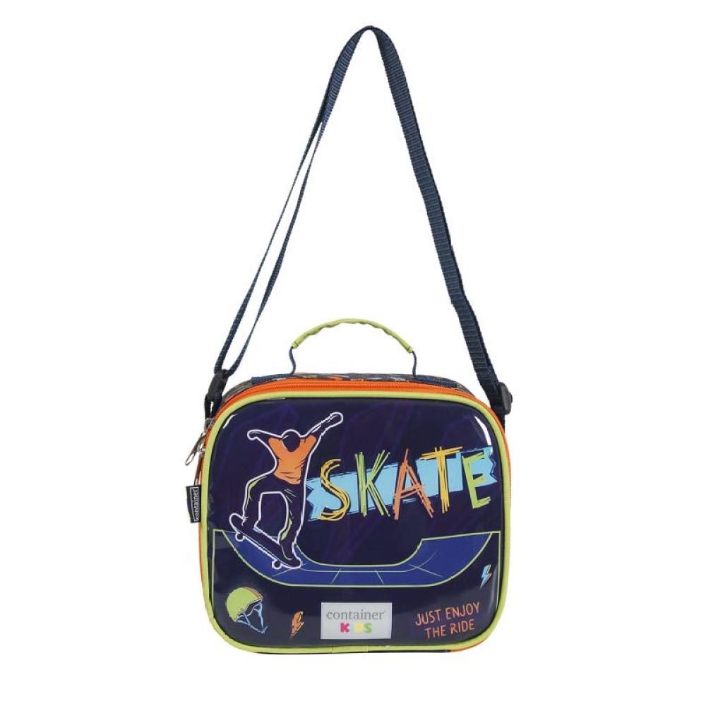 Encontraproduto.com.br - LANCHEIRA SOFT CONTAINER KIDS SKATE DERMIWIL