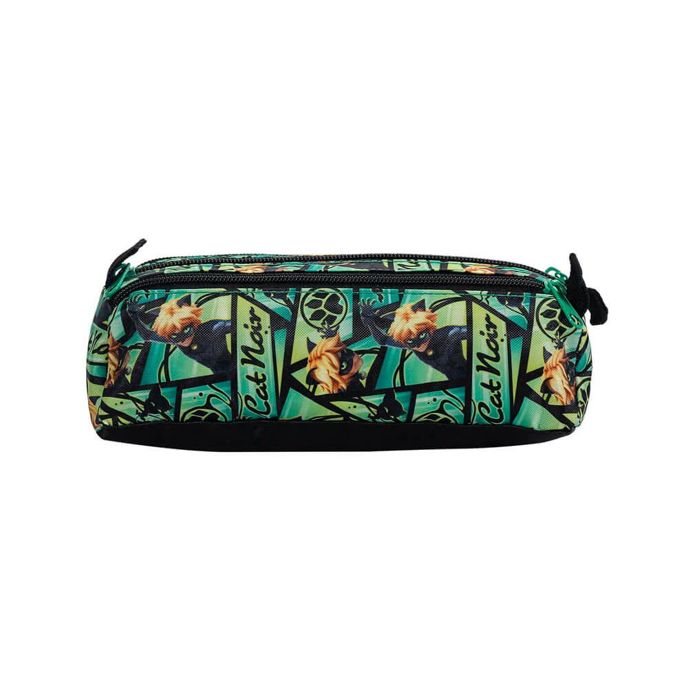 Encontraproduto.com.br - Estojo Soft 3 Divisões Easy Miraculous Ladybug - Dermiwil