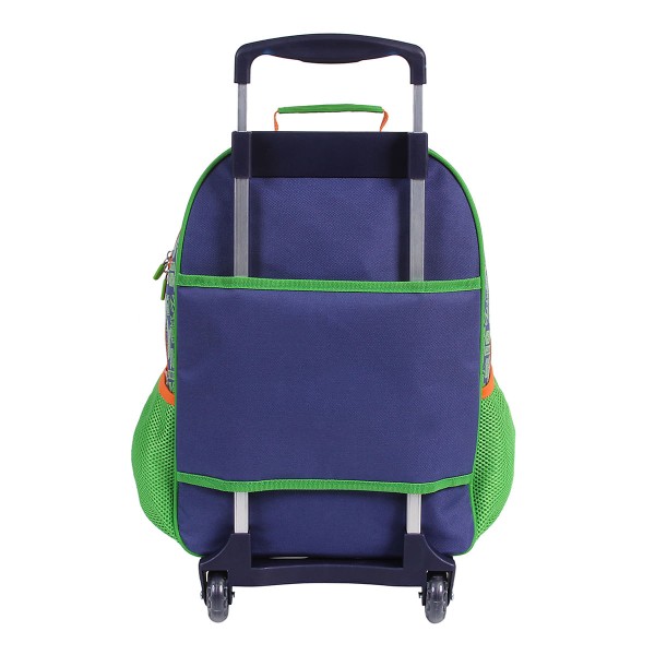 Encontraproduto.com.br - Mochila Escolar com Rodinha Dermiwil Zootopia 37287 Verde e Roxa