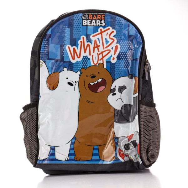 Encontraproduto.com.br - Mochila Dmw We Bare Bears Preta Tamanho G