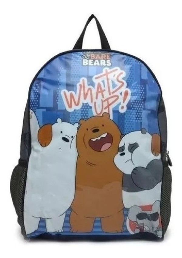 Encontraproduto.com.br - Mochila Dmw We Bare Bears Preta Tamanho G
