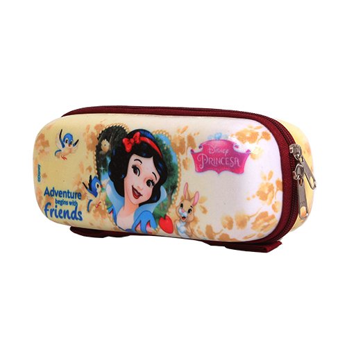 Encontraproduto.com.br - Estojo Necessaire Branca De Neve Princesa Disney Dermiwil 51798 Com 1 Compartimento Colorido