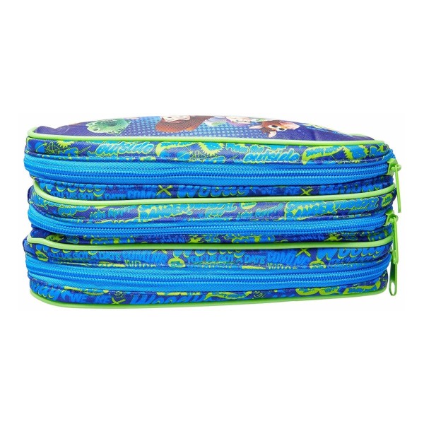Encontraproduto.com.br - Estojo com 3 Divisoes - Disney/Pixar - Toy Story