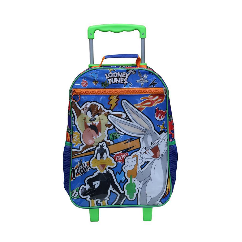 Encontraproduto.com.br - Mochila de Rodinhas Dermiwill Looney Tunes Colorido