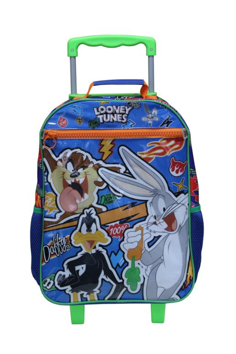Encontraproduto.com.br - Mochila de Rodinhas Dermiwill Looney Tunes Colorido