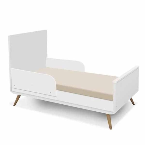 Encontraproduto.com.br - Quarto de Bebê Com Roupeiro + Cômoda + Mesinha e Berço Melin