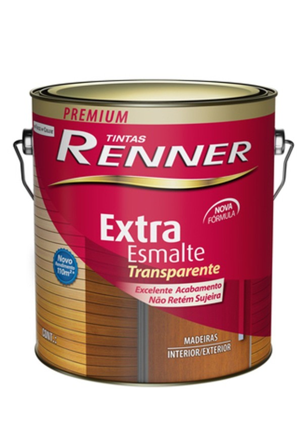 Tinta Esmalte Sintética Transparente 3,6L