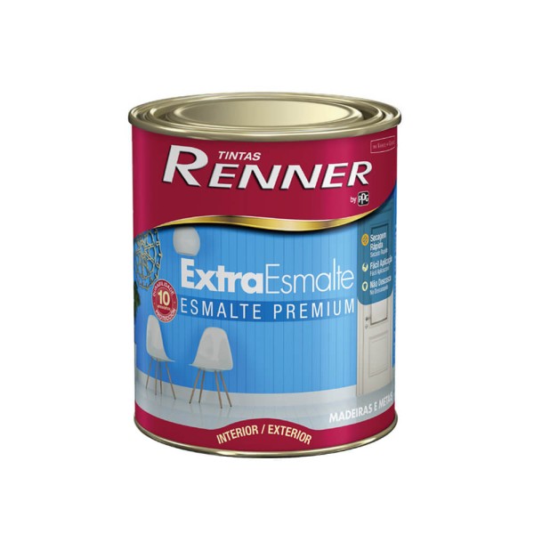 Tinta Extra Esmalte Laranja Litro 900ml 1179 Renner