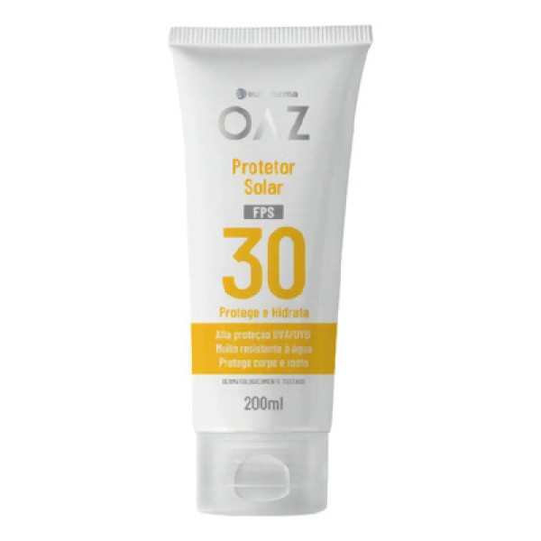 Encontraproduto.com.br - Protetor Solar OAZ Creme FPS30 200ml