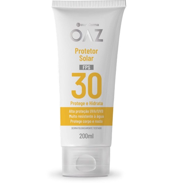 Encontraproduto.com.br - Protetor Solar OAZ Creme FPS30 200ml