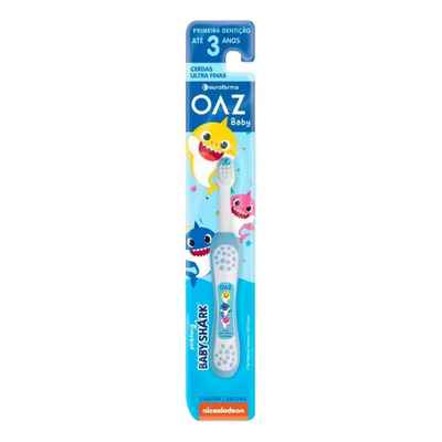 Escova Dental Oaz Baby Shark 1 Unidade