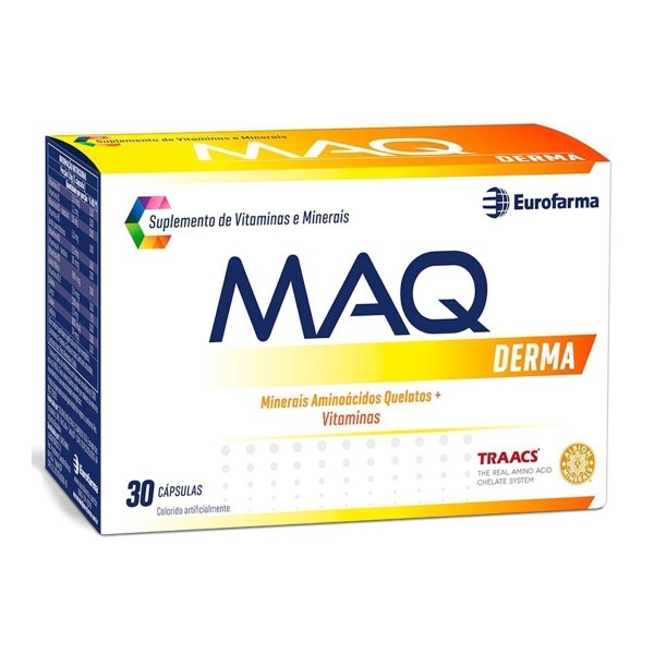 Encontraproduto.com.br - Maq Derma Suplemento Vitaminico 30 capsulas