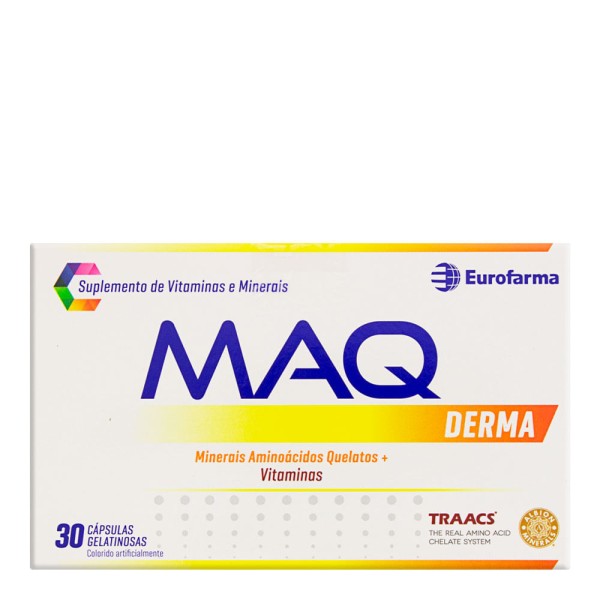 Encontraproduto.com.br - Maq Derma Suplemento Vitaminico 30 capsulas