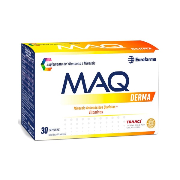 Encontraproduto.com.br - Maq Derma Suplemento Vitaminico 30 capsulas