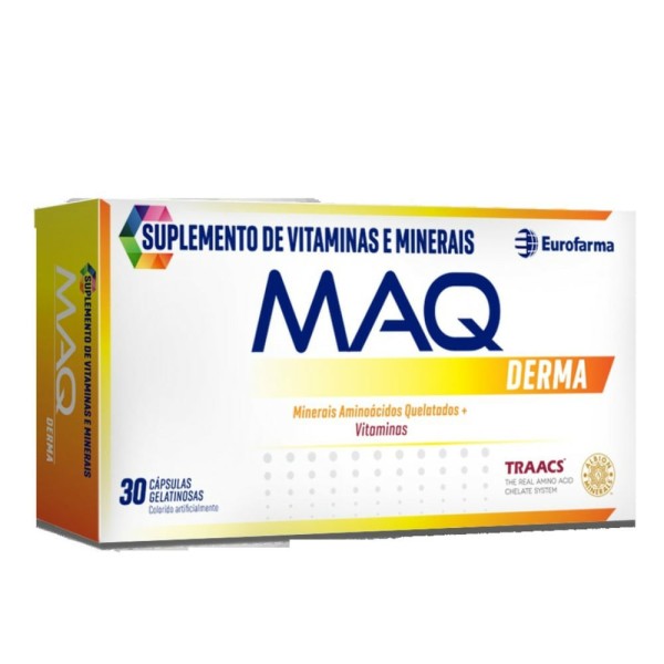 Encontraproduto.com.br - Maq Derma Suplemento Vitaminico 30 capsulas