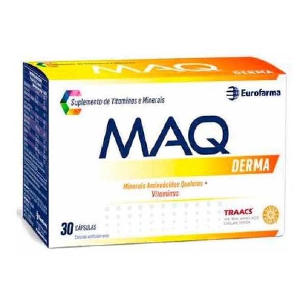 Encontraproduto.com.br - Maq Derma Suplemento Vitaminico 30 capsulas