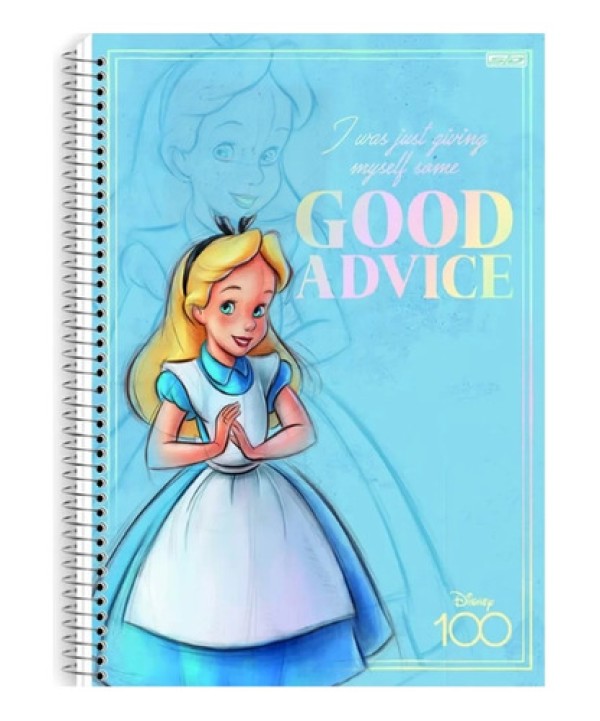 Caderno Universitário 1 Matéria 80f Disney 100 Sortido - SD