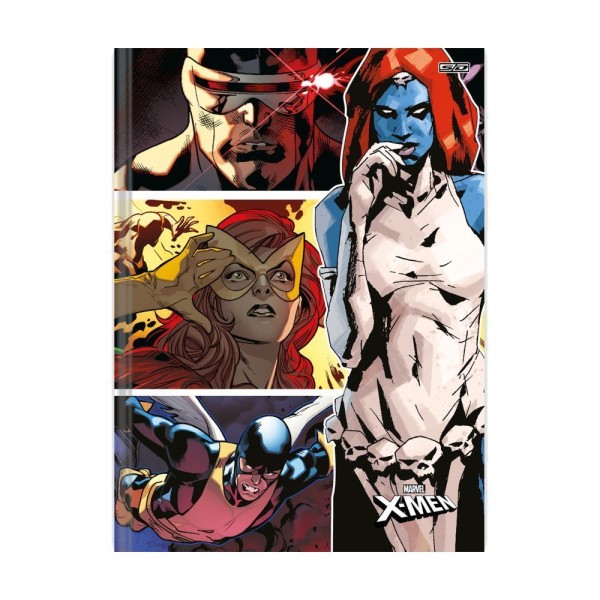 Encontraproduto.com.br - Cad 1/4 Broch Cd 80fls Sd X-men C/5 Ref 222057
