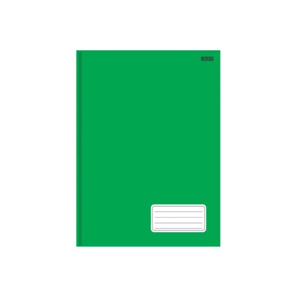 Encontraproduto.com.br - Caderno Brochura 1/1 Capa 96 Folhas Kbom Verde - São Domingos