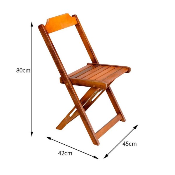 Encontraproduto.com.br - Kit 4 Conjuntos De Mesa Dobravel Com 2 Cadeiras De Madeira 70X70 - Mel - Amarelo