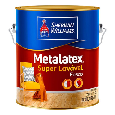 Encontraproduto.com.br - Tinta Sherwin Williams Metalatex Premium 3,6L Palha Fosco