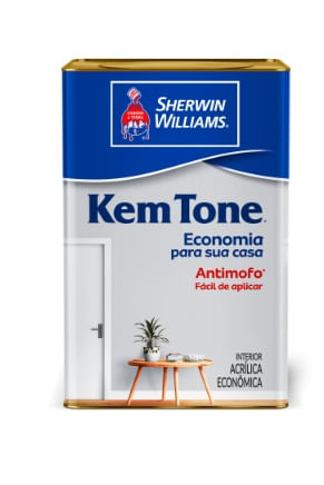 Encontraproduto.com.br - Tinta Kem Tone Econômica Acrílica 18L Branco Fosco Sherwin Williams