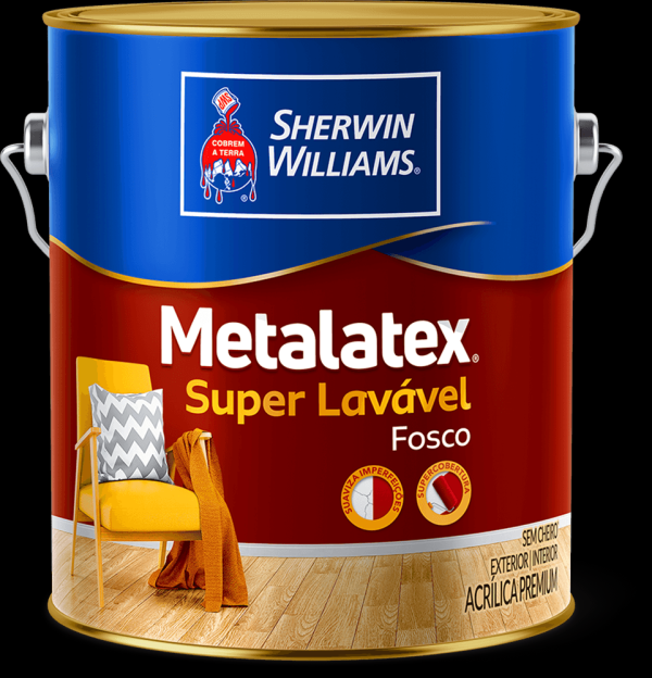 Encontraproduto.com.br - Metalatex Super Lavavel Fosco Erva Doce 3,6l