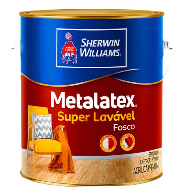 Encontraproduto.com.br - Metalatex Super Lavavel Fosco Erva Doce 3,6l