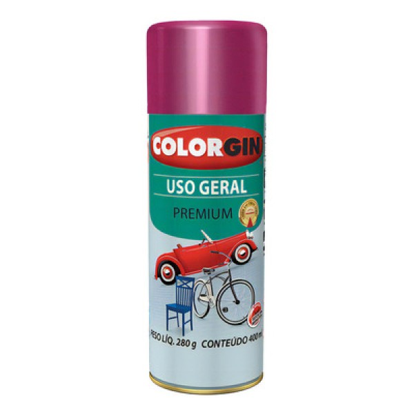 Encontraproduto.com.br - Tinta spray Colorgin Uso Geral Primer 400ml violeta imperial Sherwin Williams