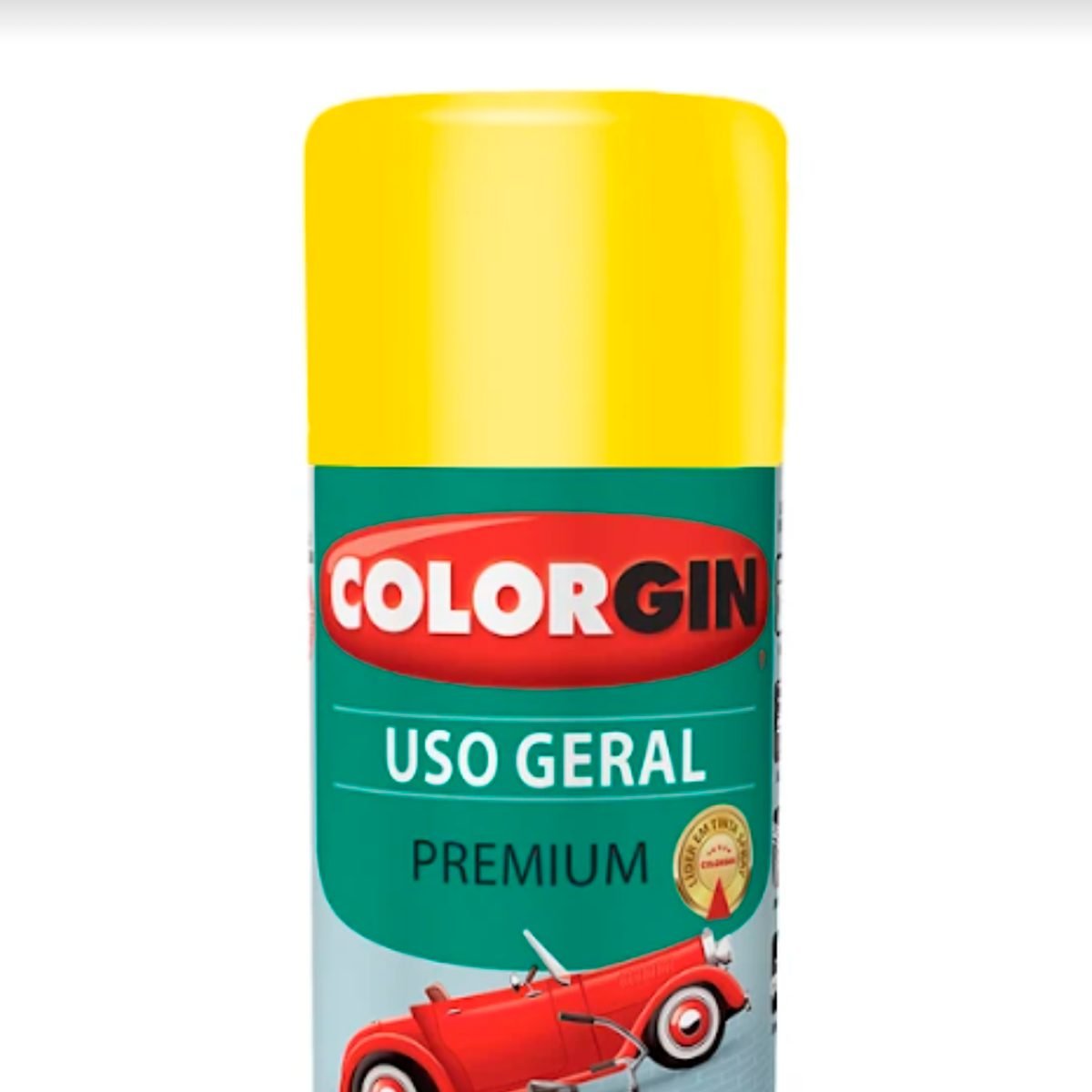 Encontraproduto.com.br - Tinta Spray Colorgin Uso Geral Amarela 400ML
