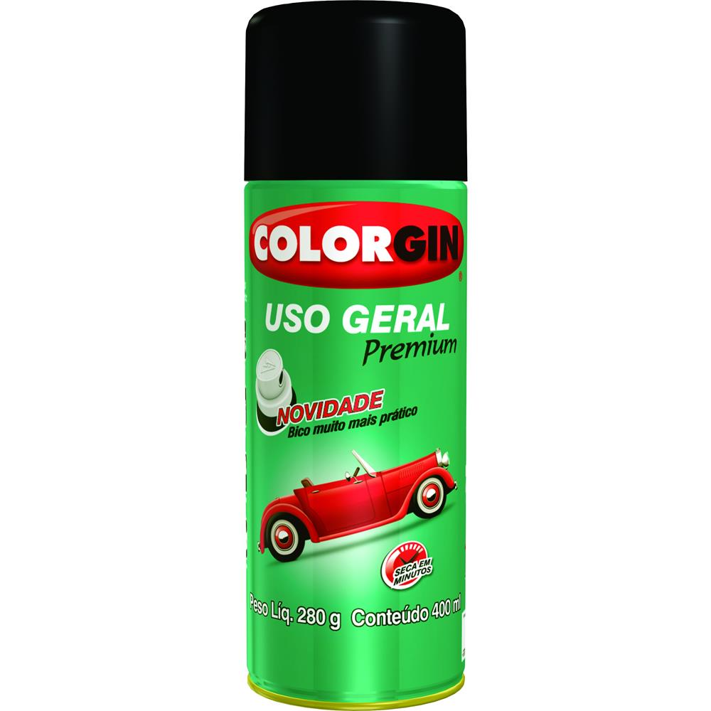Encontraproduto.com.br - Tinta Spray Colorgin Uso Geral Premium Cinza Placa - Sherwin Williams
