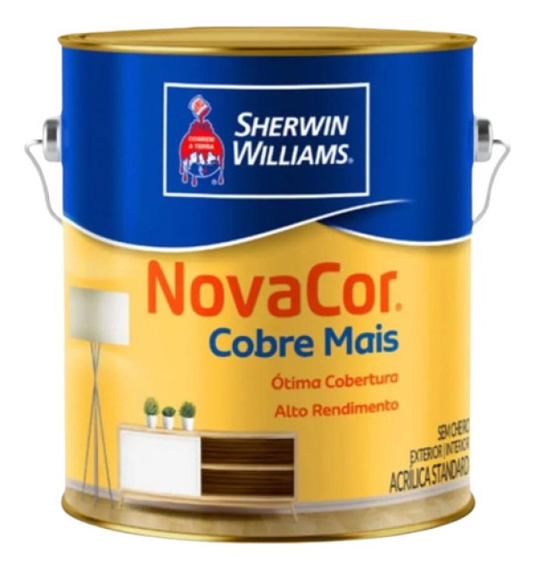 Encontraproduto.com.br - Tinta Novacor Cobre Mais Standard Fosco 3,6l - Sherwin-Williams