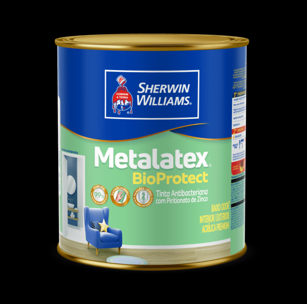 Encontraproduto.com.br - Tinta Acrílica Bioprotect 16Lt Branco Sherwin Wiliams