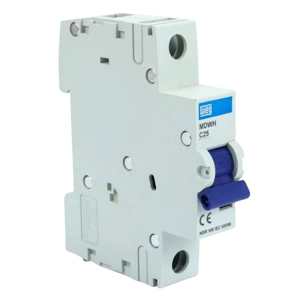 Encontraproduto.com.br - Disjuntor 1P 32A Curva C 10KA 220V MDWH-C32 11422713 Weg