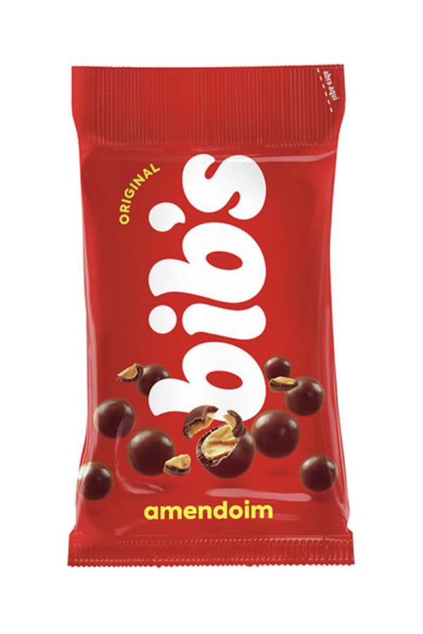 Encontraproduto.com.br - Chocolate Bibs Original Amendoim 40g - Neugebauer