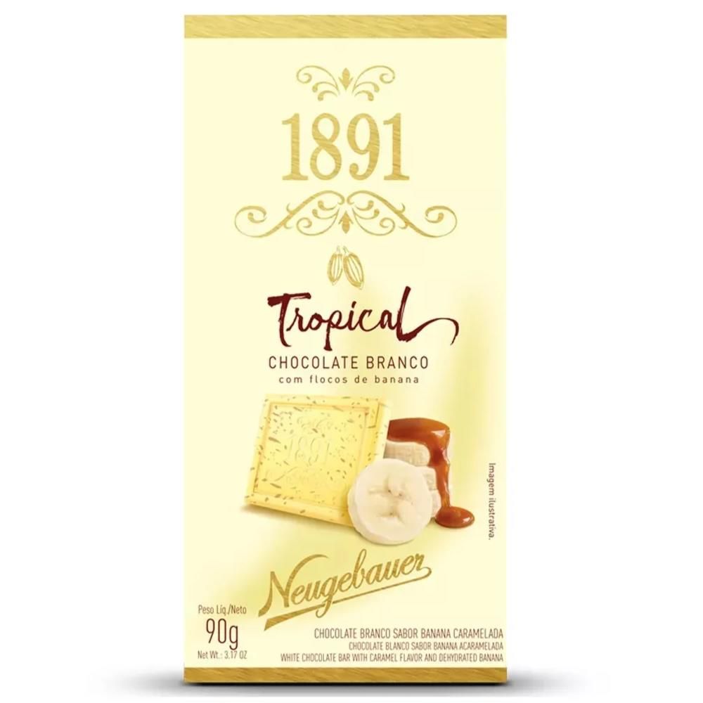 Chocolate 1891 Branco Neugebauer 90g