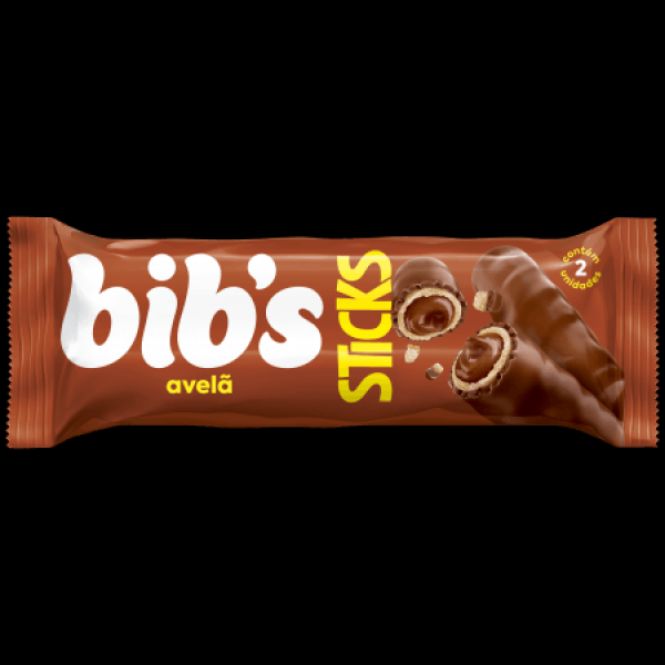 Encontraproduto.com.br - Chocolate Bib´s Sticks Avela 12g